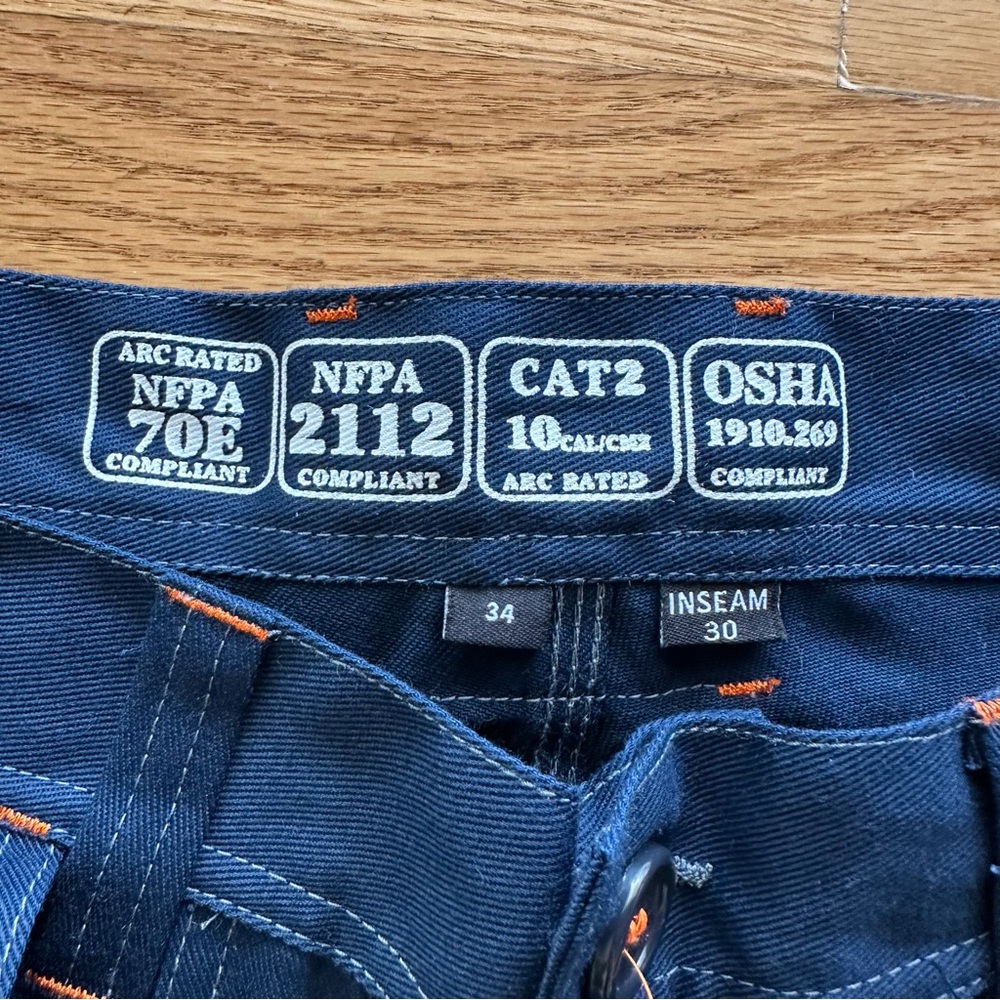 KONTRA Uniform CAT2 Pants Size 34X30
Navy Blue - Picture 2 of 16